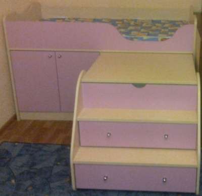 Детская кровать приют мини М3 с матрасом в Одинцово