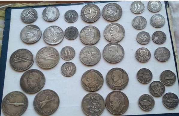 Монеты Германии. 3 рейх. Гитлер в Москве фото 11