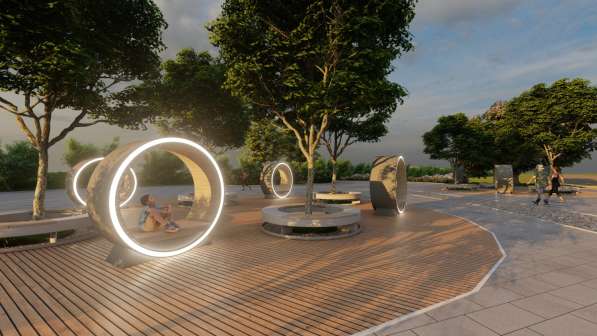 3D визуализация экстерьера, дома, благоустройства в Перми фото 5