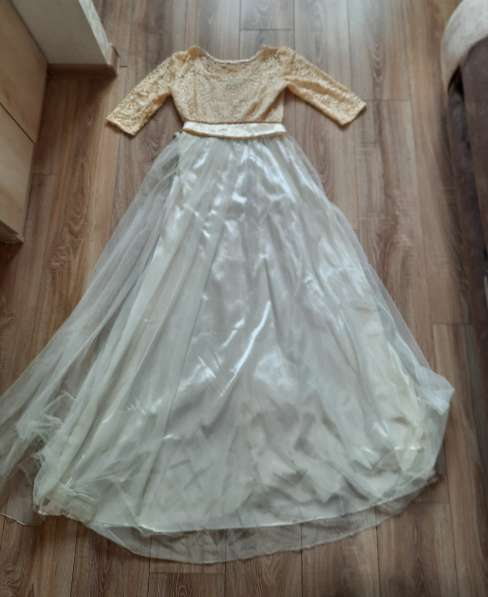 Продам свадебное платье (размер 48-50) в Ангарске фото 5