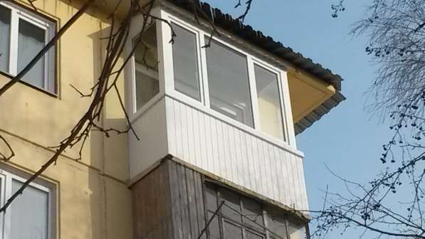 Остекленение балконов и лоджий в Омске фото 5