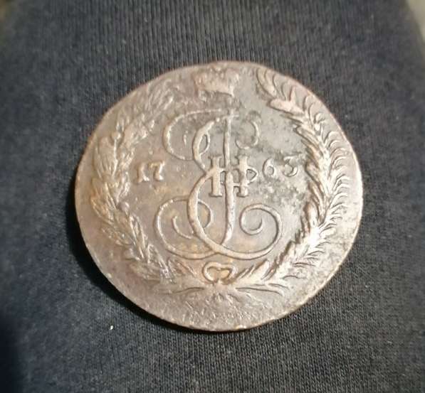 Монета 5 копеек 1763 года в Таганроге фото 3