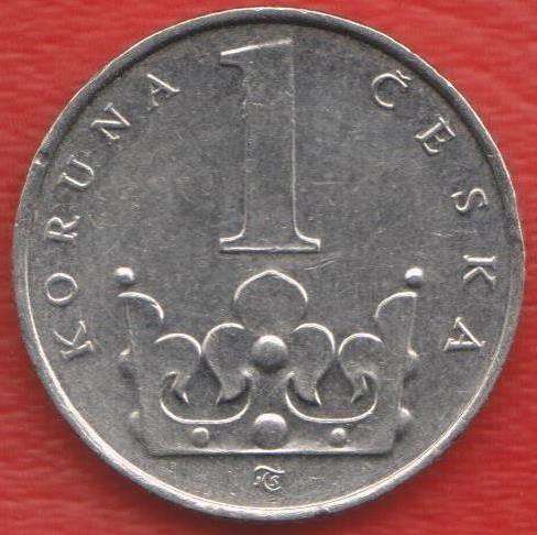 Чехия 1 крона 1996 г.