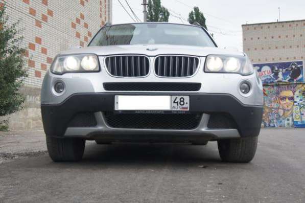BMW X3 2.5 AT (218 л.с.), бензин, полный привод, левый руль, не битый, продажав Елеце