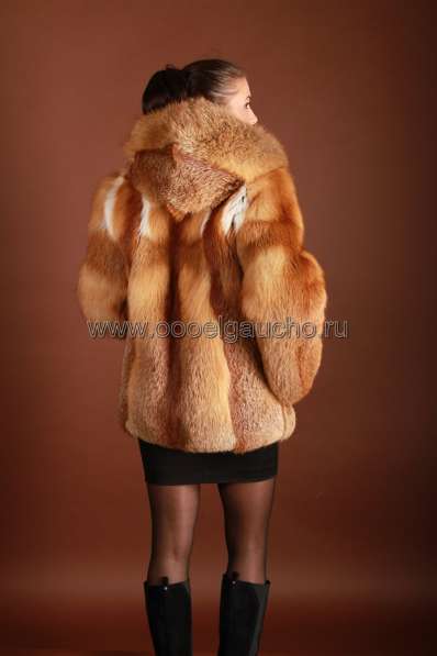 Куртка из меха рыжей лисы арт.: 5733 в Москве фото 6