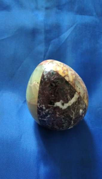 Пасхальное яйцо из 4 натуральных камней, 80- е