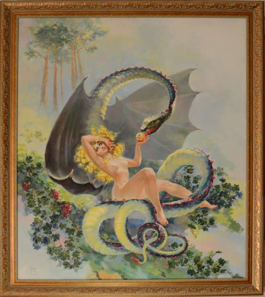 Картина "Ева со змеем" в Санкт-Петербурге