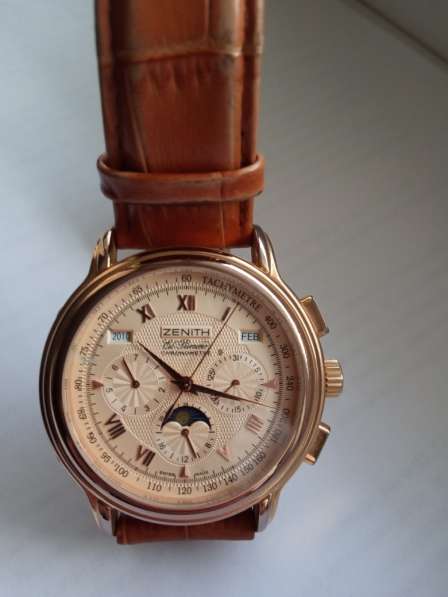 Швейцарские часы ZENITH/ЗЕНИТ из коллекции El Primero в Москве фото 8