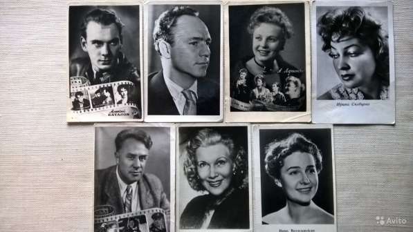 Фотографии артистов советского кино