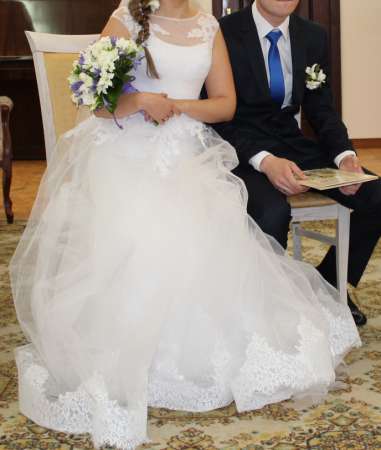 свадебное платье трансформер в Москве фото 4