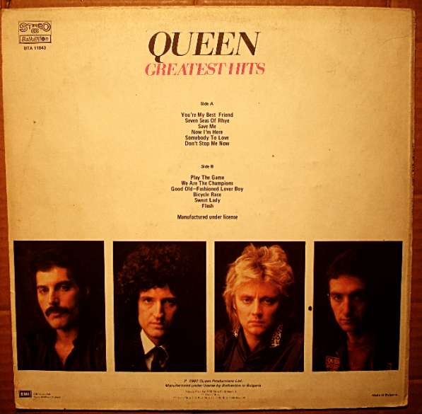 Пластинка виниловая Queen ‎– Greatest Hits в Санкт-Петербурге