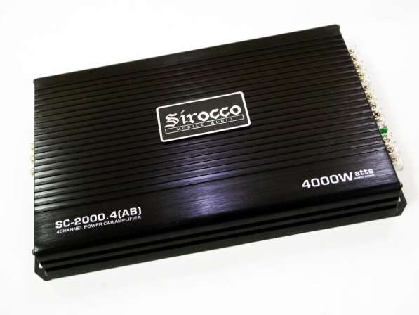 Автомобильный усилитель звука Sirocco SC-2000.4 2000W в фото 4