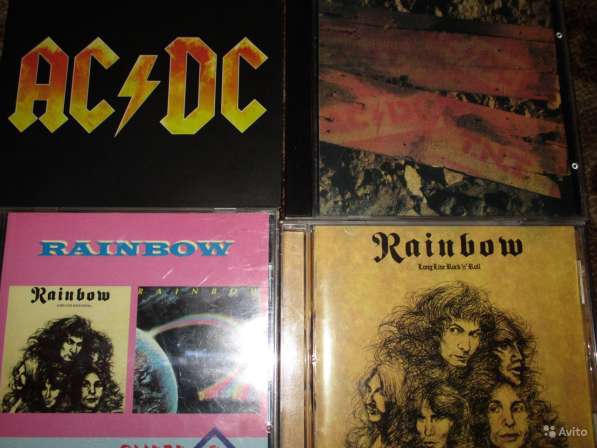 AC/DC, RAINBOW на CD дисках