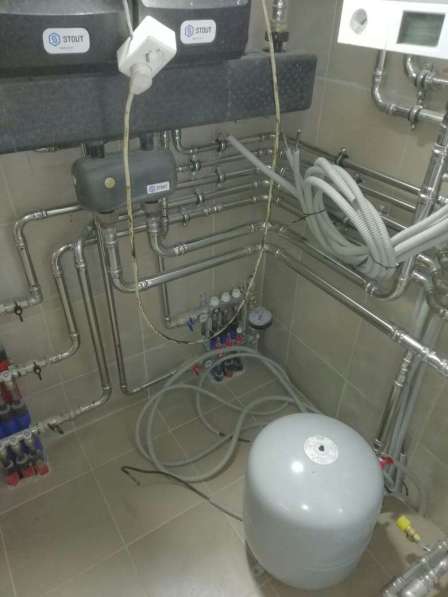 Монтаж систем отопления