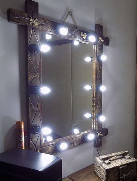 Зеркало с подсветкой в фото 3