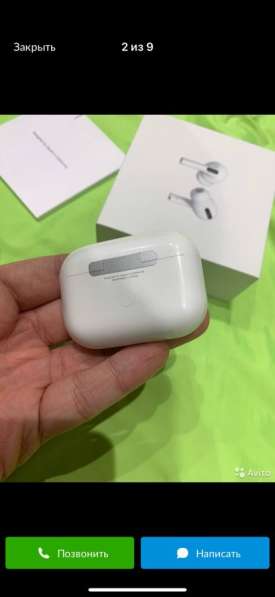 Apple AirPods Pro беспроводные наушники в Москве фото 14