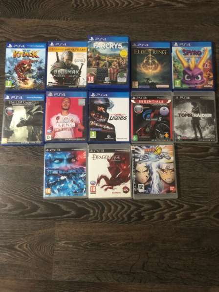 Диски PS4, PS3