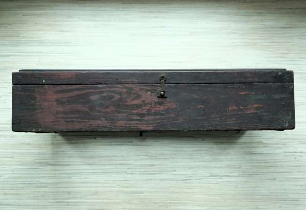 Старинный дубовый киот под икону аналойного размера. XIX век в Санкт-Петербурге фото 8