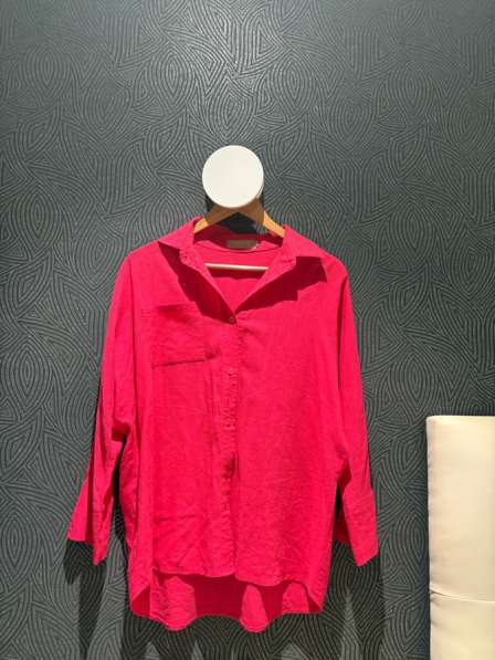 Рубашка фуксия