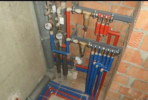 Монтаж и проектирование отопления/сантехник/электрик