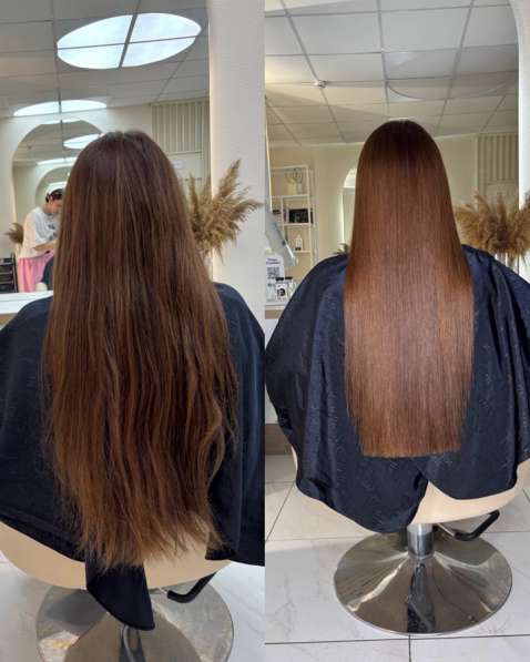 Кератиновое выпрямление в Омске фото 5