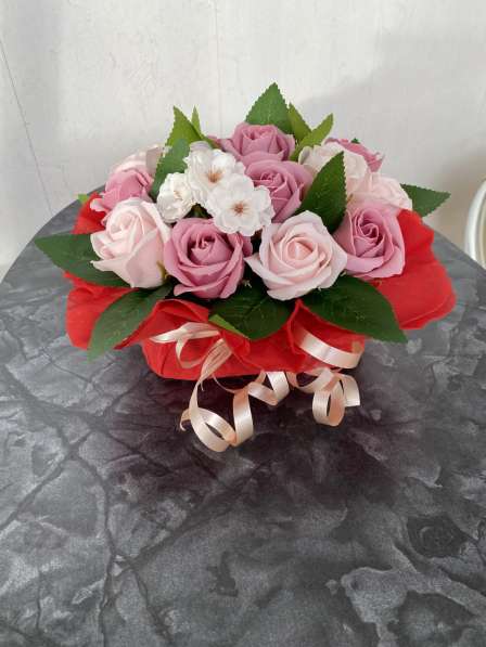 Букеты из мыльных роз в Томске