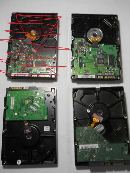 HDD б/у разные в Санкт-Петербурге
