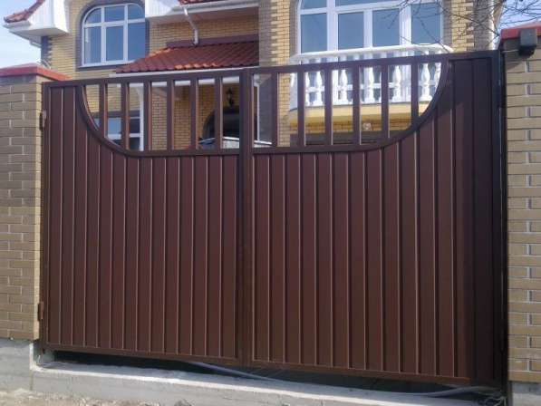 Ворота заборы под ключ в Ставрополе фото 11