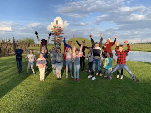 Детский праздник в усадьбе Минск в фото 5