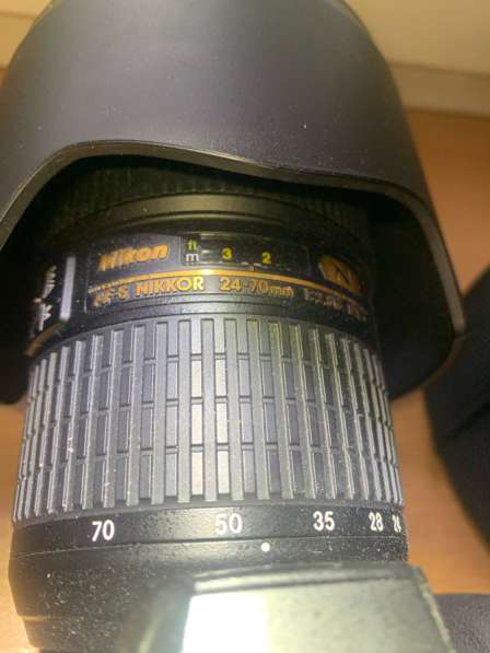 Nikon AF-S Nikkor 24-70 mm 1:2.8G ED + защитная линза в Санкт-Петербурге фото 5