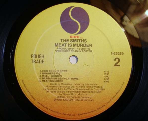 The Smiths – Meat Is Murder в Санкт-Петербурге фото 7