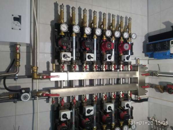 Монтаж систем отопления в Москве