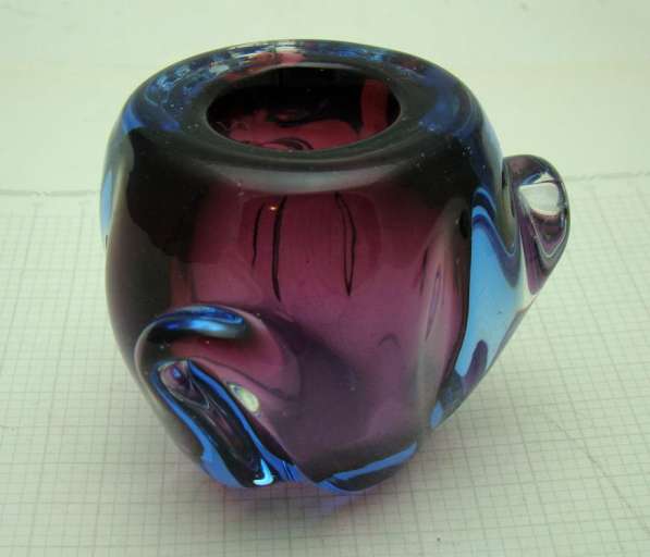 Подсвечник стеклянный (U979)