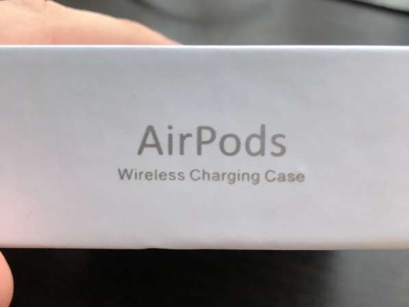 Airpods 2 с беспроводной зарядкой в Санкт-Петербурге фото 3