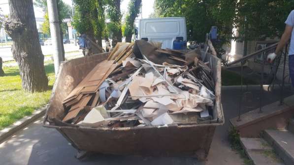Вывоз строительного мусора в Москве фото 4