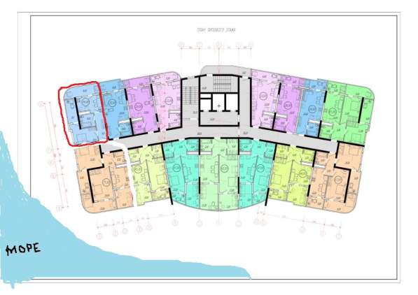 Квартира в Сочи ЖК "Южное море" в Сочи фото 4