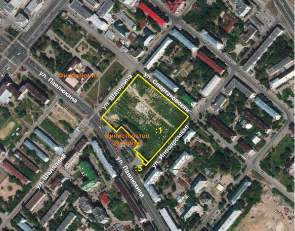 Земельный участок. ул. Павлюхина