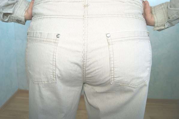 Костюм из джинсовой ткани в полоску Kenny S 52 размер в Твери фото 6