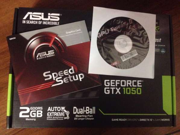 Видеокарта ASUS GeForce GTX 1050 PHOENIX [PH-GTX1050-2G]