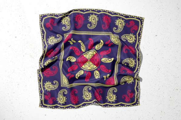 Ethnic scarf Ethnic shawl Oriental scarf paisley pattern в фото 4