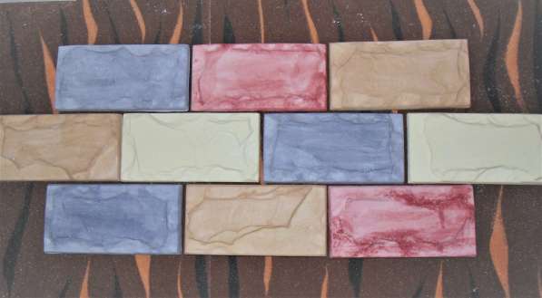 Настенная плитка из гипса и бетона нужного цвета в Казани фото 4