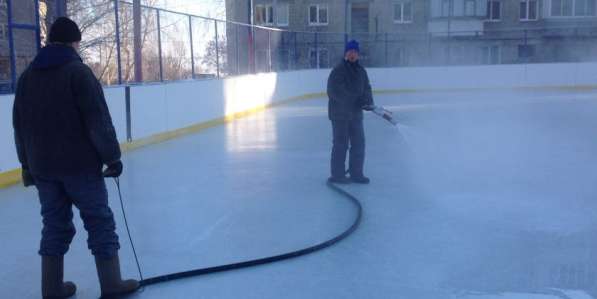 Заливка катка во дворе, на стадионах, в ледовых комплексах. в Екатеринбурге фото 3
