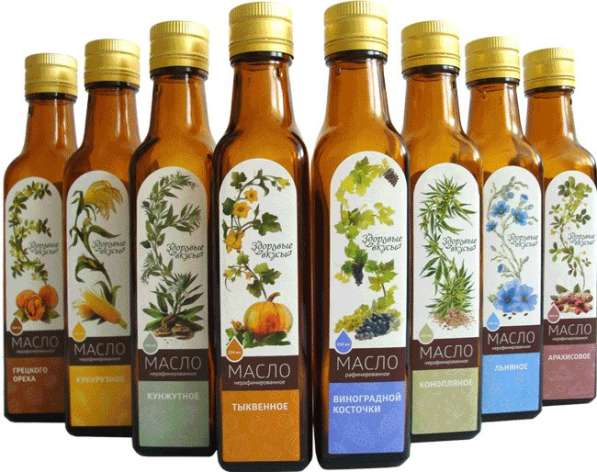 Масла холодного/сыродавленного отжима в Анапе