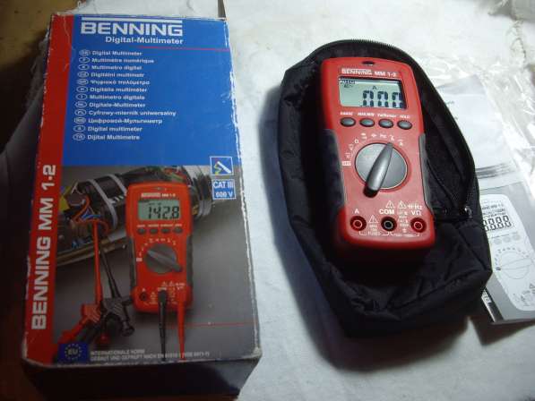 Цифровой мультиметр Benning MM1-2 Germany в Челябинске фото 6