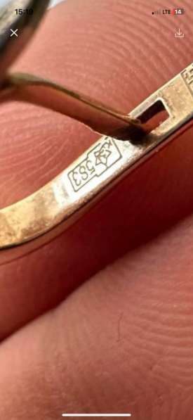 Золотые серьги в Москве фото 4