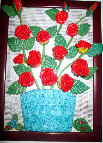 Уроки творчества цветоделие из ткани хол. фарфора сувениры в фото 8