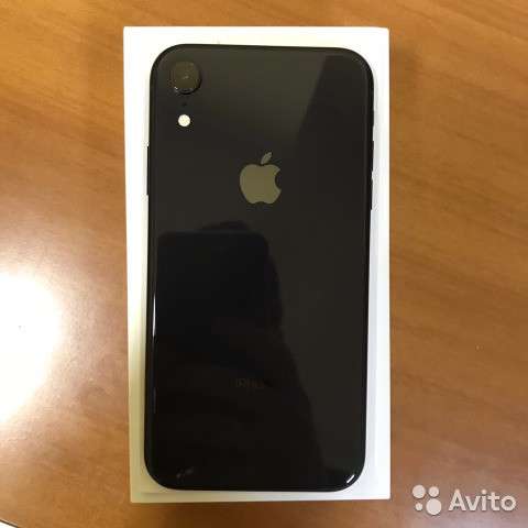 Новый iPhone XR в чёрном цвете