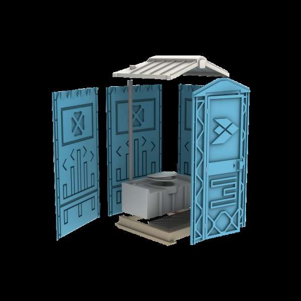Новая туалетная кабина Ecostyle - экономьте деньги в Москве фото 5