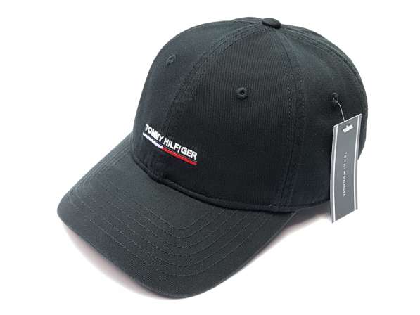 Бейсболка кепка мужская Tommy Hilfiger Line (черный)