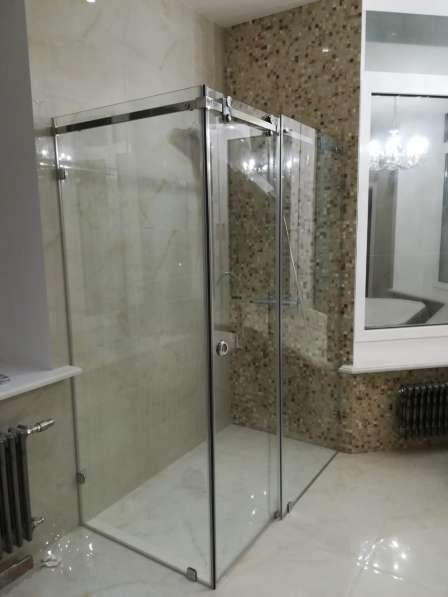 Душевые ограждения для ванной комнаты в Москве фото 8